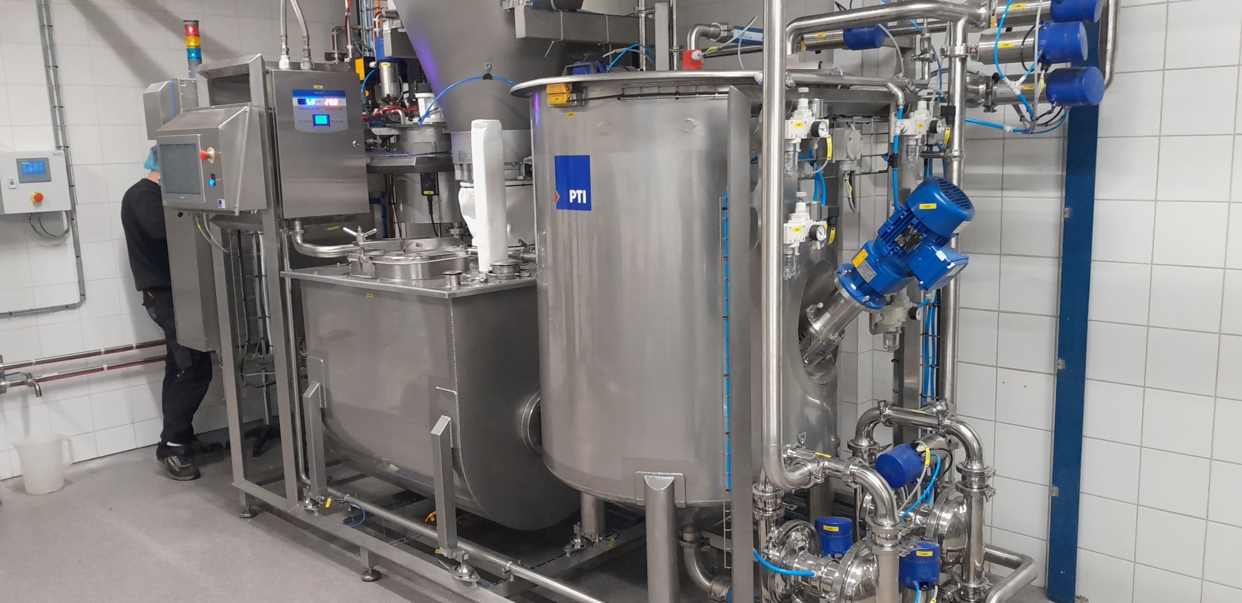 Industrial Waffle Mixing Machine & Batter Systems | PTI A/S